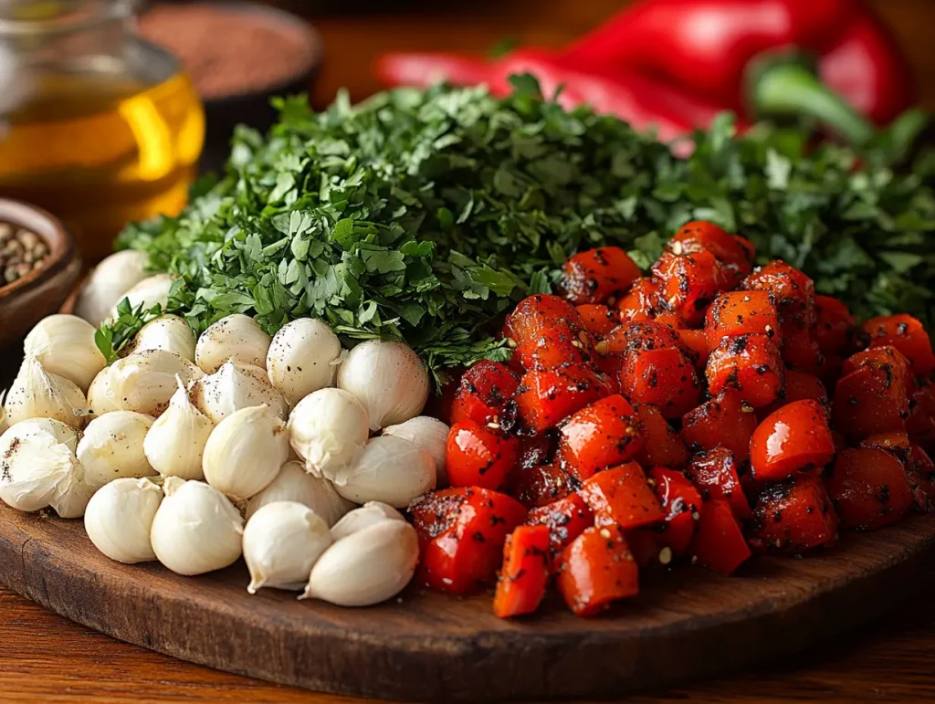 Mojo Picón de Salsa de Chimichurri y Salsa Worcestershire