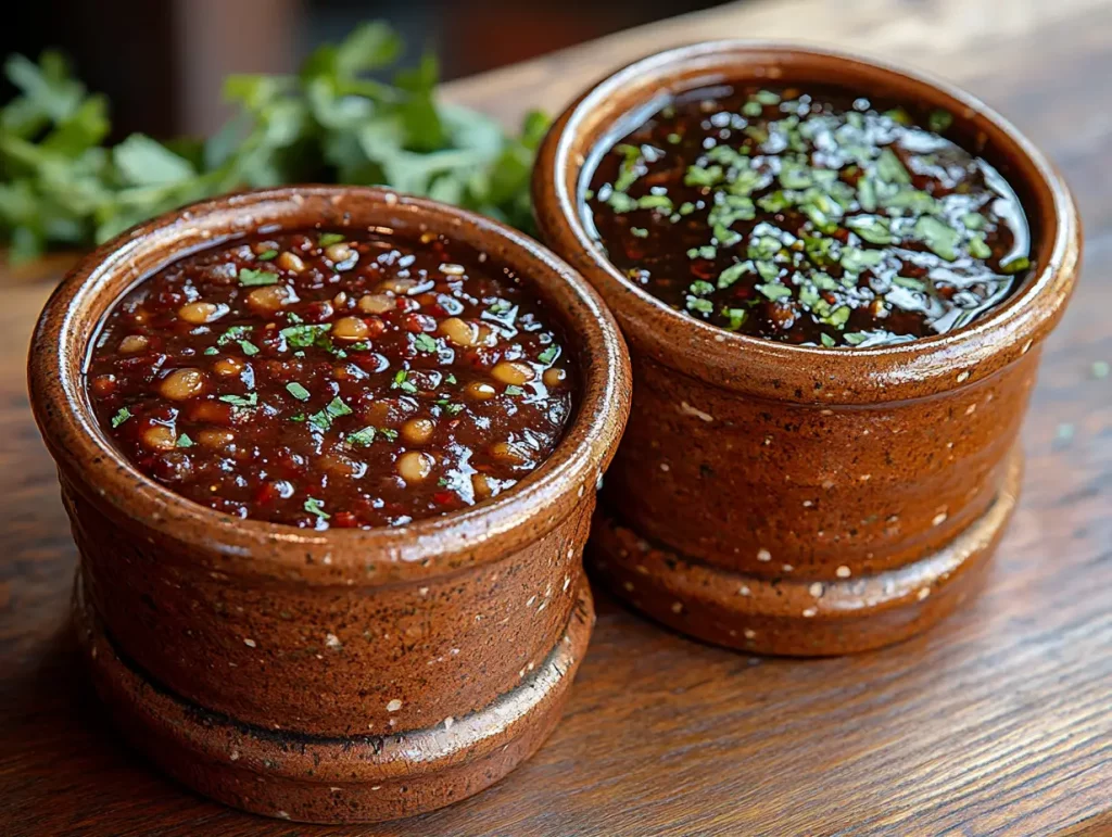 Mojo Picón de Salsa de Tamarindo y Salsa Teriyaki